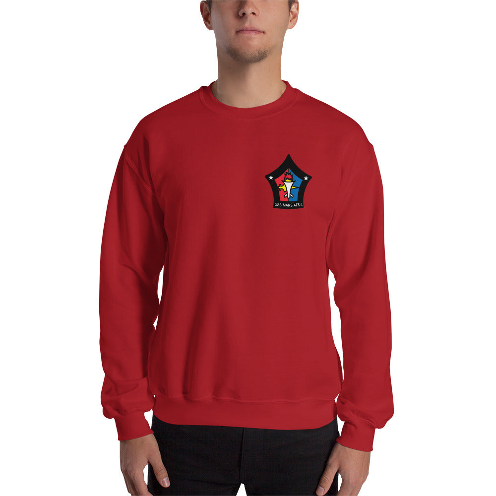 USS Mars (AFS-1) 1981-82 Cruise Sweatshirt