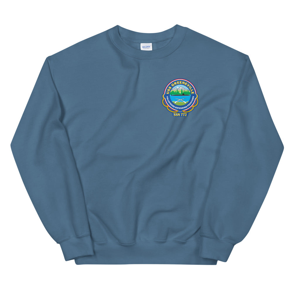 USS Greeneville (SSN-772) Ship's Crest Sweatshirt