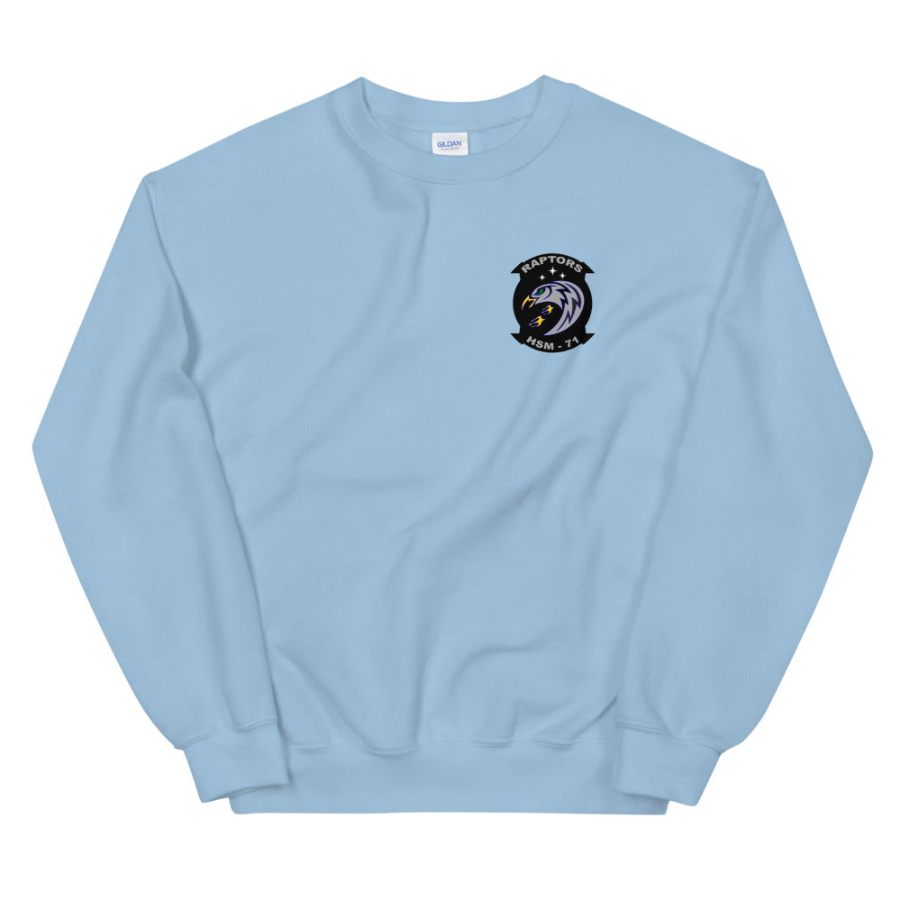 HSM-71 Raptors Squadron Crest Sweatshirt