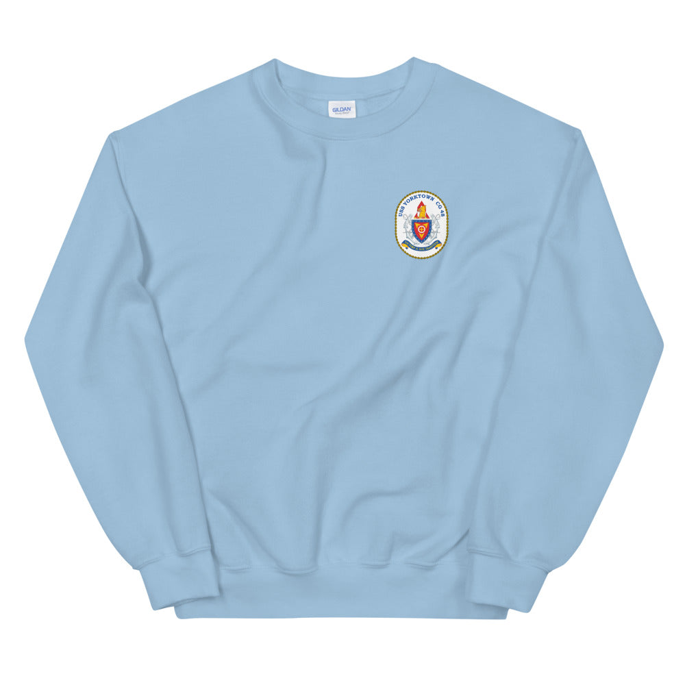 USS Yorktown (CG-48) Ship's Crest Sweatshirt