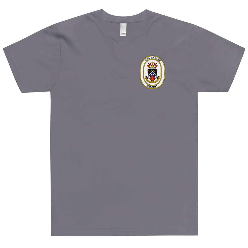 USS Hayler (DD-997) Ship's Crest T-Shirt