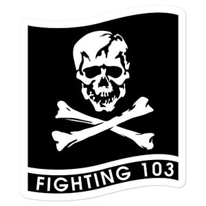 VF/VFA-103 Jolly Rogers Squadron Crest Vinyl Sticker