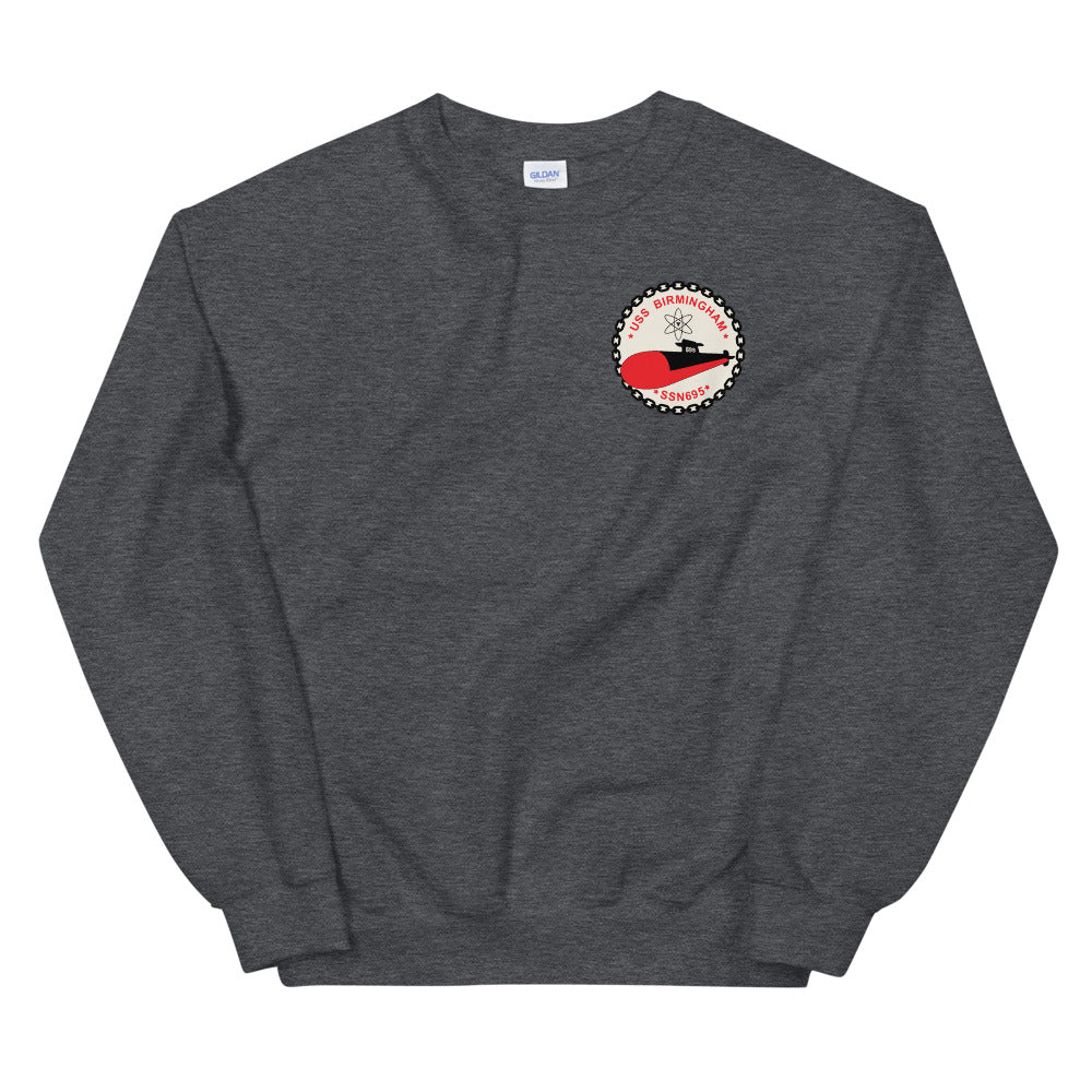 USS Birmingham (SSN-695) Ship's Crest Sweatshirt