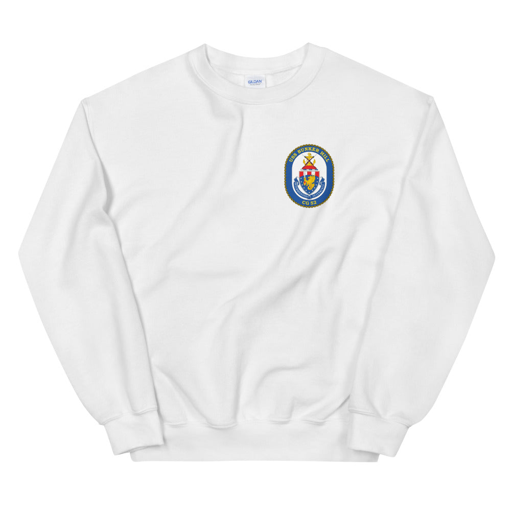 USS Bunker Hill (CG-52) Ship's Crest Sweatshirt