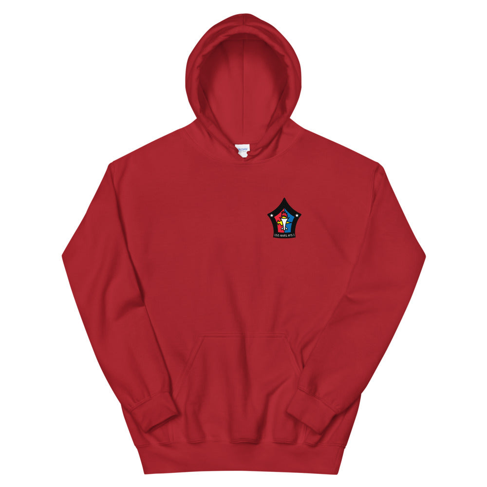 USS Mars (AFS-1) Ship's Crest Hoodie
