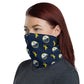 USS Gerald R. Ford (CVN-78) Crest w/ Yellow Ribbon Neck Gaiter