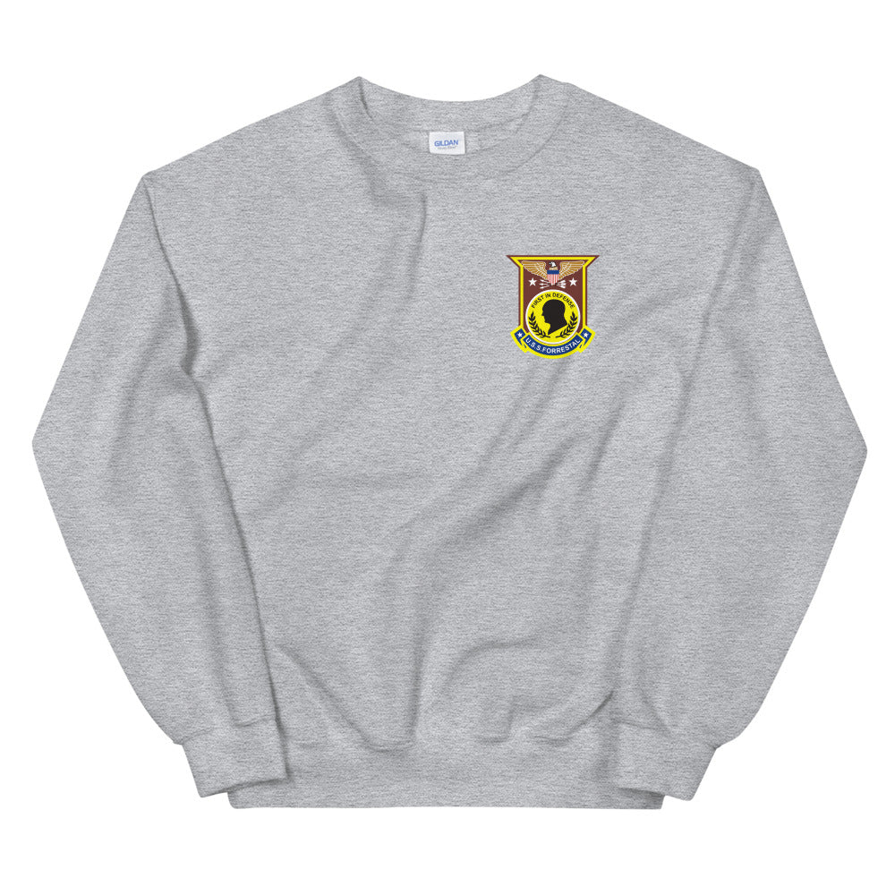 USS Forrestal (CVA/CV-59) Ship's Crest Sweatshirt