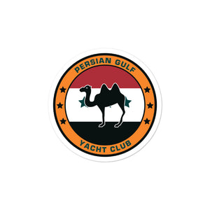 Persian Gulf Yacht Club Vinyl Sticker