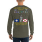 USS Harry S. Truman (CVN-75) 2008 Long Sleeve Tiger Cruise Shirt