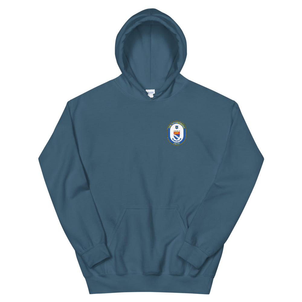 USS Ticonderoga (CG-47) Ship's Crest Hoodie
