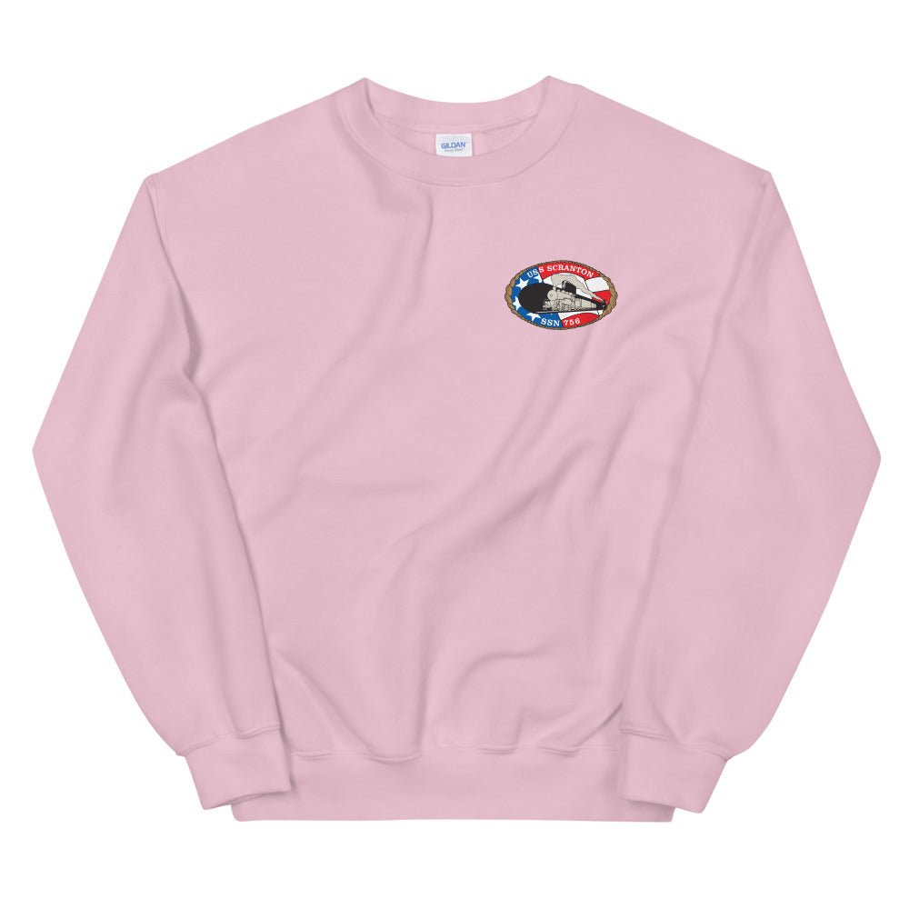 USS Scranton (SSN-756) Ship's Crest Sweatshirt