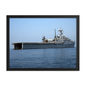 USS Ponce (LPD-15) Framed Ship Photo