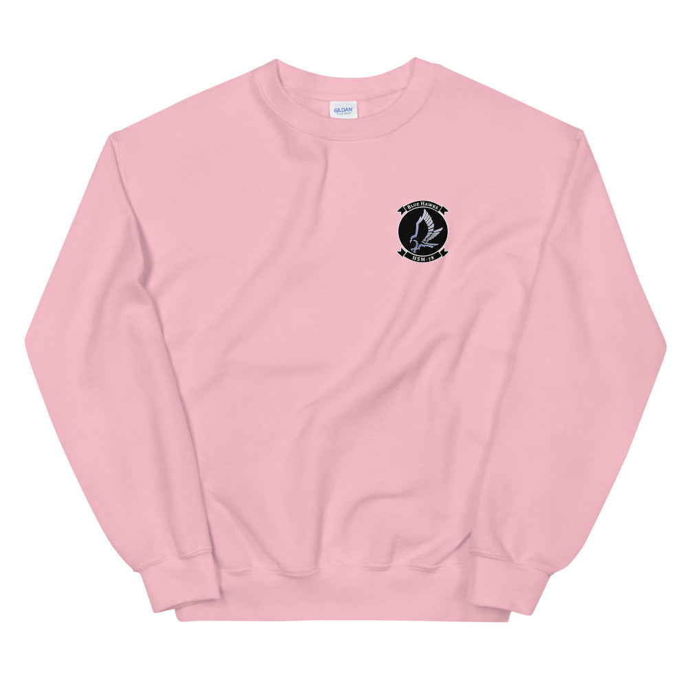HSM-78 Blue Hawks Squadron Crest Sweatshirt