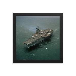 USS Forrestal (CV-59) Framed Ship Photo