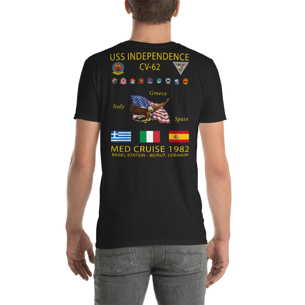 USS Independence (CV-62) 1982 Cruise Shirt
