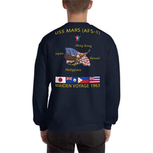 Load image into Gallery viewer, USS Mars (AFS-1) 1963 Cruise Sweatshirt