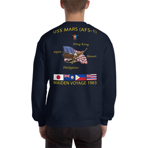 USS Mars (AFS-1) 1963 Cruise Sweatshirt