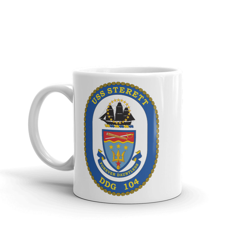 USS Sterett (DDG-104) Ship's Crest Mug