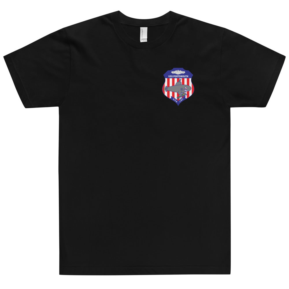 USS Portsmouth (SSN-707) Ship's Crest Shirt
