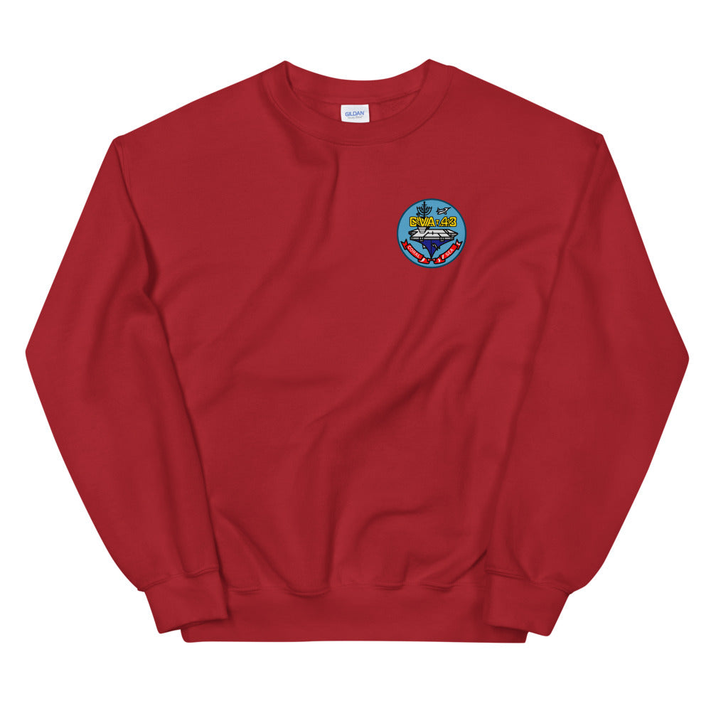 USS Coral Sea (CVA-43) Ship's Crest Sweatshirt