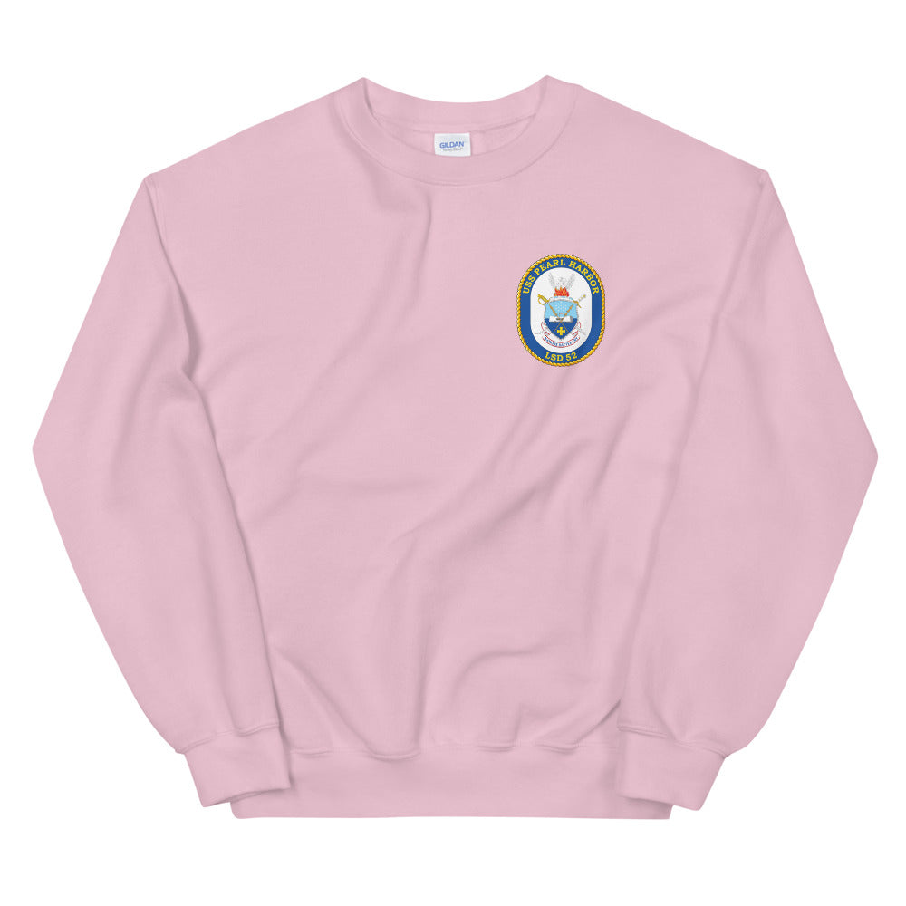 USS Pearl Harbor (LSD-52) Ship's Crest Sweatshirt