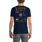 USS Ranger (CV-61) 1976 Cruise Shirt - Map