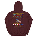 USS Ronald Reagan (CVN-76) 2016 Cruise Hoodie