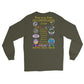 USS Constellation (CV-64) 1988-89 "Patched out" Long Sleeve Cruise Shirt - FAMILY