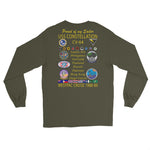 USS Constellation (CV-64) 1988-89 "Patched out" Long Sleeve Cruise Shirt - FAMILY