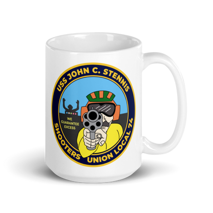 USS John C. Stennis (CVN-74) Shooters Union Local 74 Mug