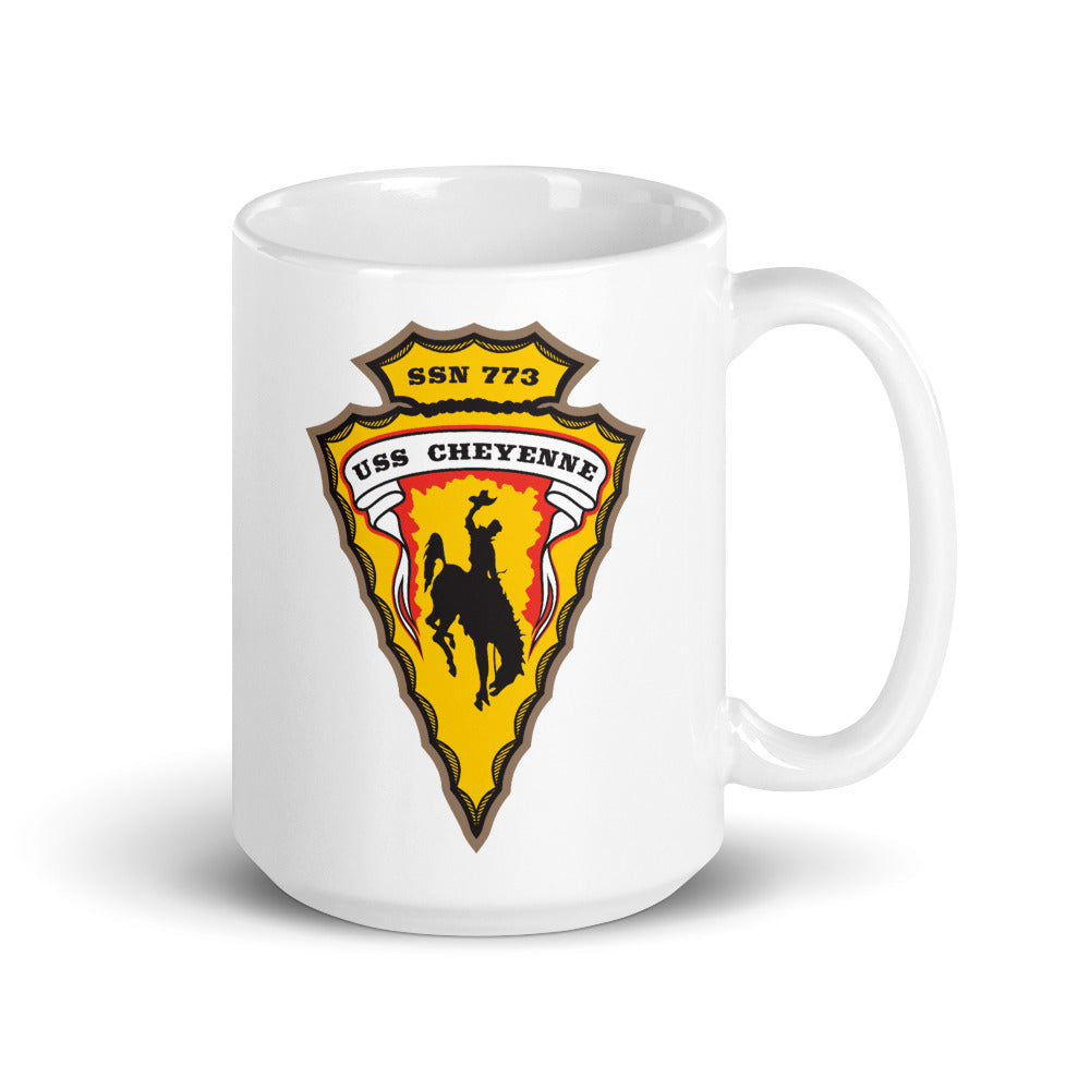 USS Cheyenne (SSN-773) Ship's Crest Mug