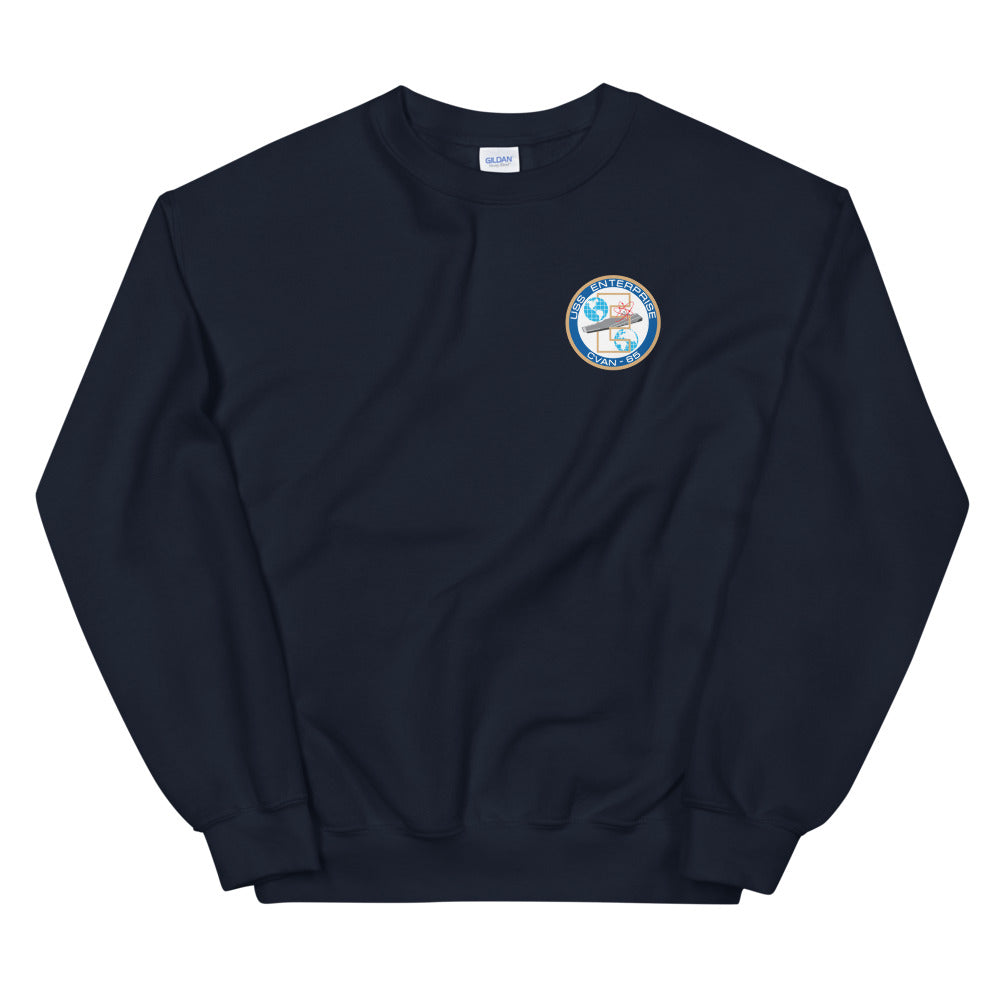 USS Enterprise (CVAN-65) Ship's Crest Sweatshirt