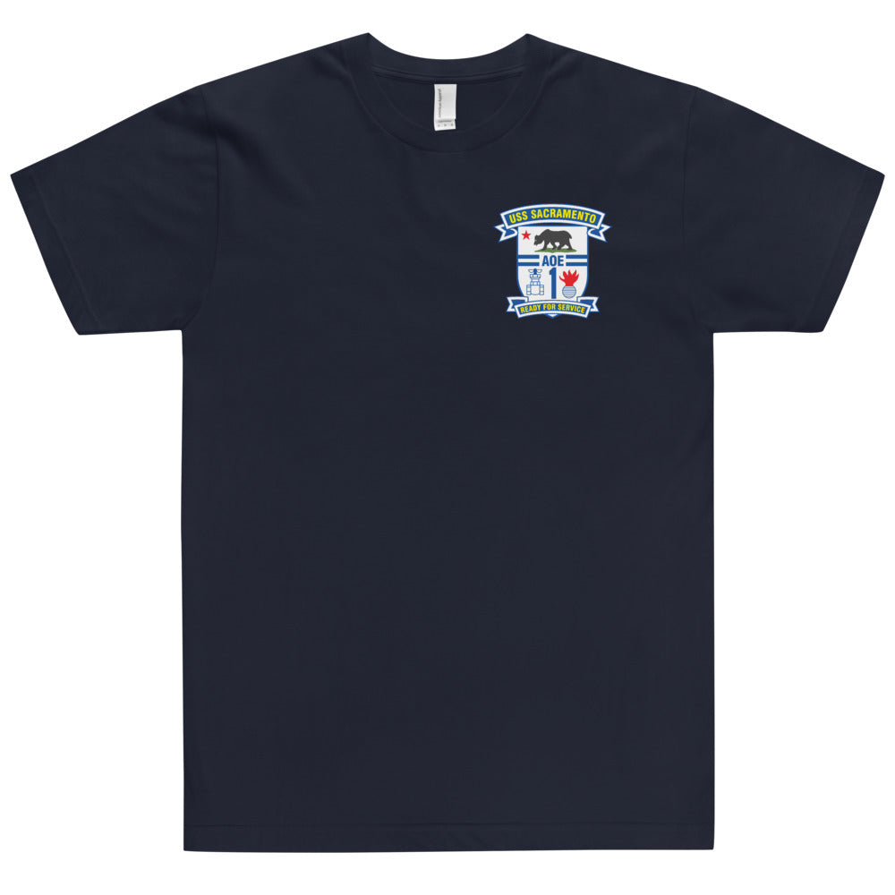 USS Sacramento (AOE-1) Ship's Crest Shirt