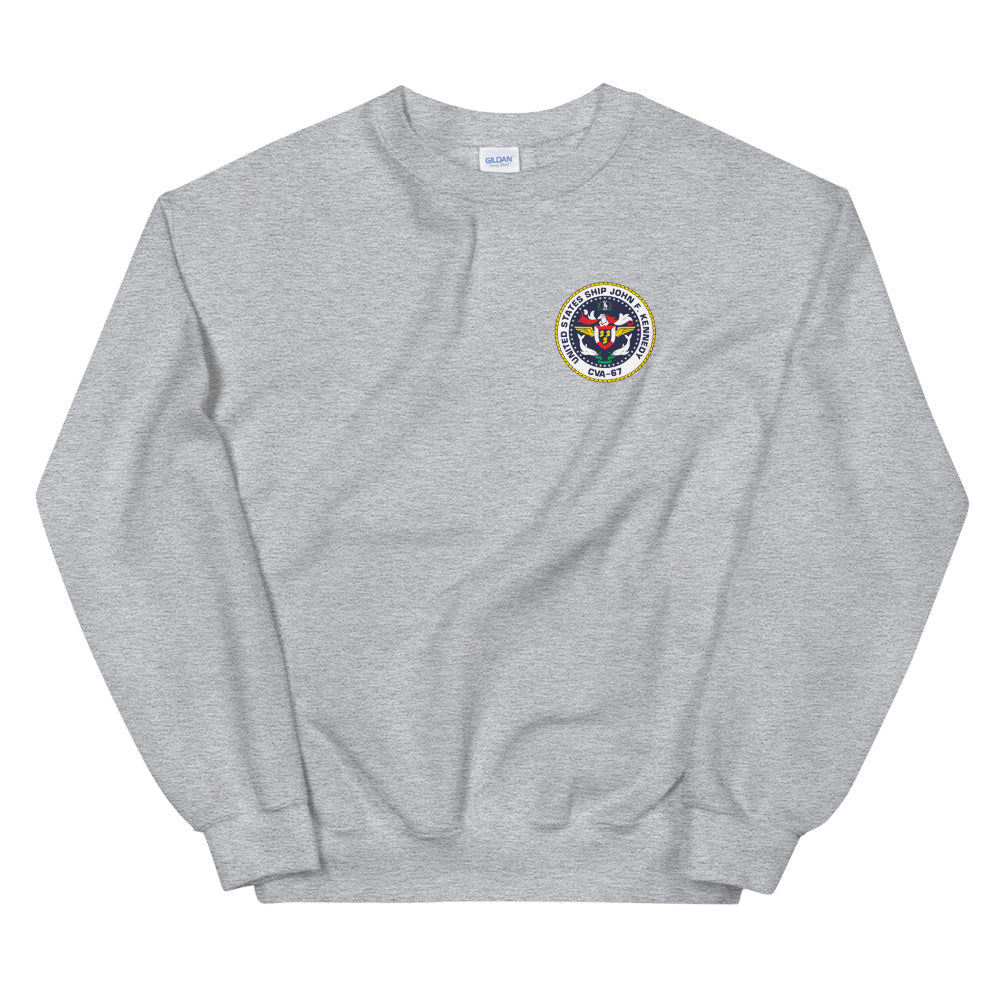 USS John F. Kennedy (CVA-67) Ship's Crest Sweatshirt