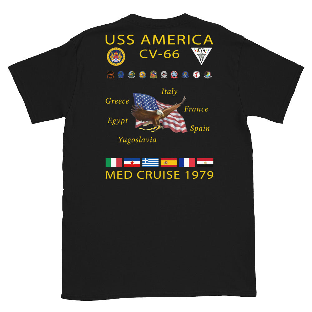 USS America (CV-66) 1979 Cruise Shirt