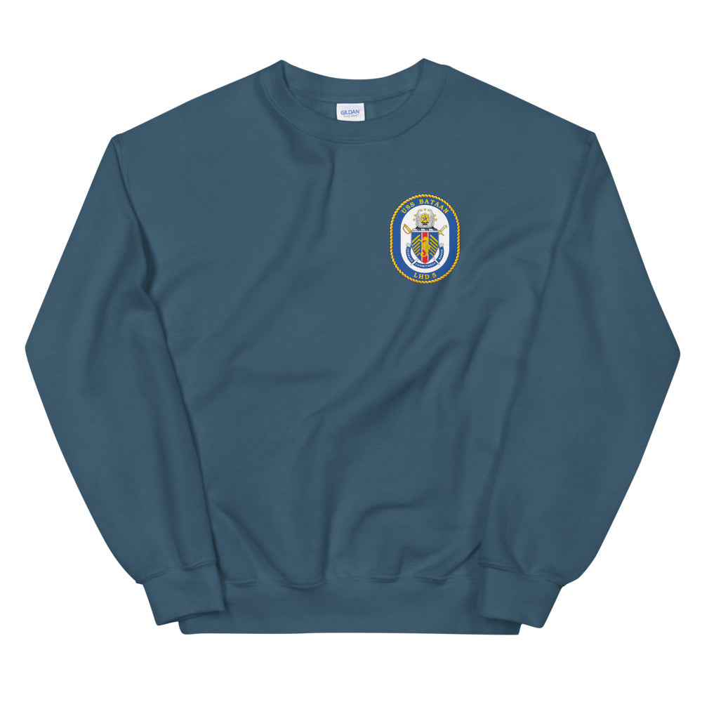 USS Bataan (LHD-5) Ship's Crest Sweatshirt
