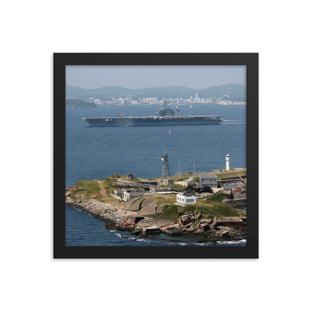 USS Kitty Hawk (CV-63) Framed Ship Photo