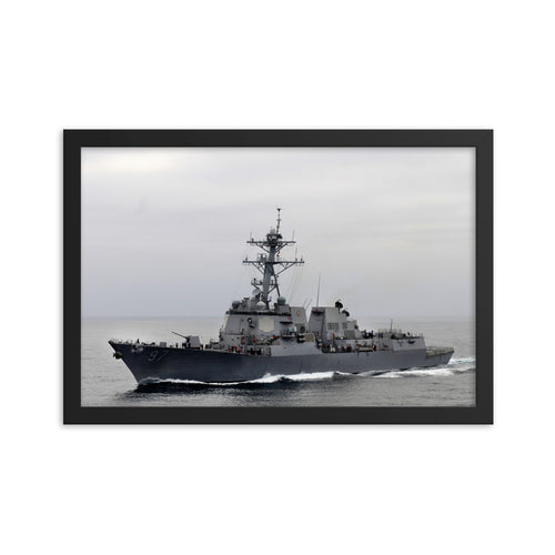 USS Halsey (DDG-97) Framed Ship Photo