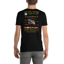 Load image into Gallery viewer, USS Carl Vinson (CVN-70) 2010-11 Cruise Shirt