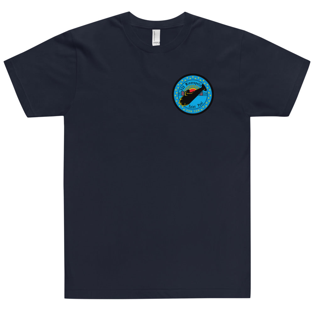 USS Minneapolis-Saint Paul (SSN-708) Ship's Crest Shirt