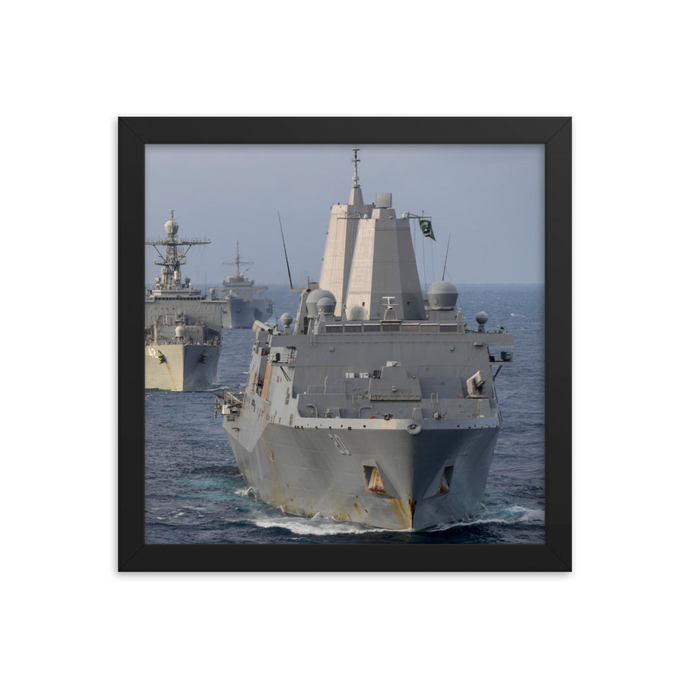 USS Green Bay (LPD-20) Framed Ship Photo