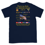 USS Abraham Lincoln (CVN-72) 1998 Cruise Shirt - Family