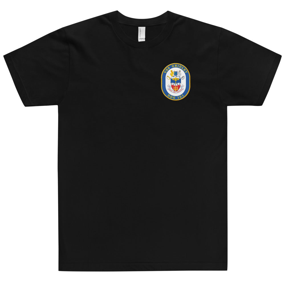 USS Gridley (DDG-101) Ship's Crest Shirt