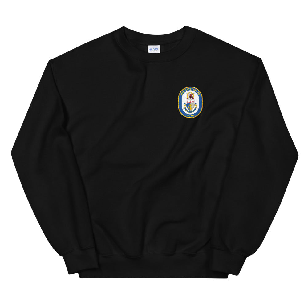 USS Gettysburg (CG-64) Ship's Crest Sweatshirt