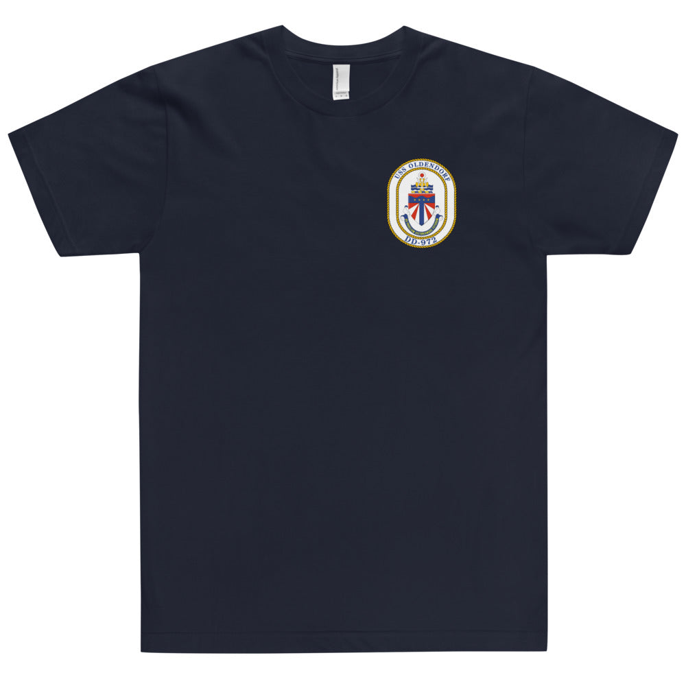 USS Oldendorf (DD-972) Ship's Crest T-Shirt