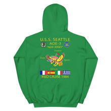 Load image into Gallery viewer, USS Seattle (AOE-3) 1984 Cruise Hoodie - CUSTOM