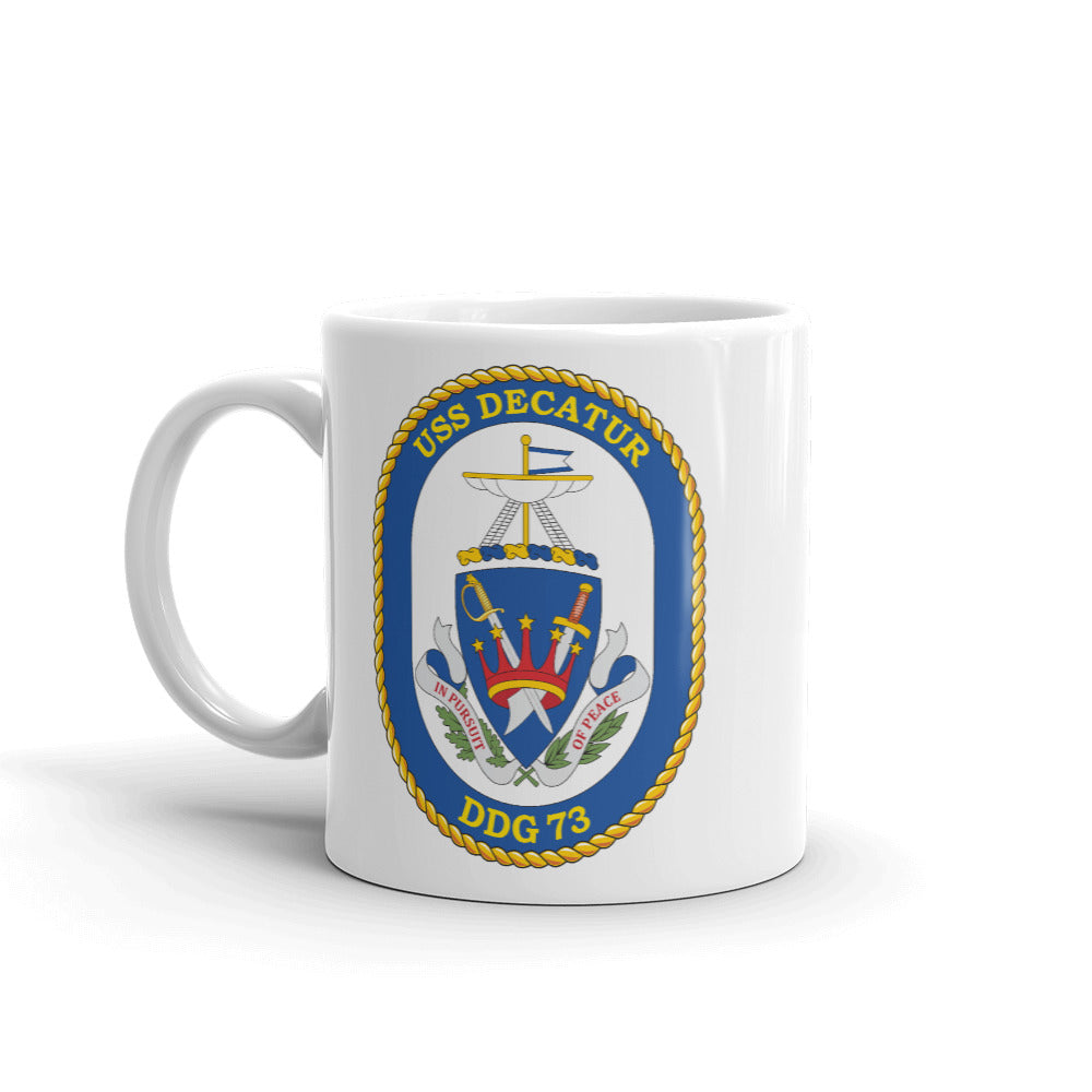 USS Decatur (DDG-73) Ship's Crest Mug