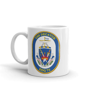 USS Decatur (DDG-73) Ship's Crest Mug