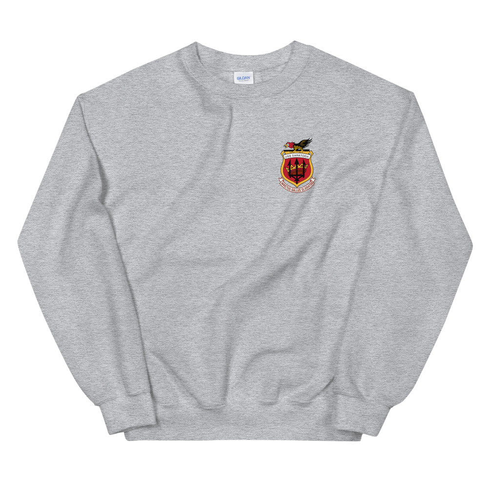 USS Saratoga (CVA/CV-60) Ship's Crest Sweatshirt