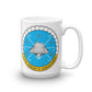 USS Dwight D. Eisenhower (CVN-69) Ship's Crest Mug